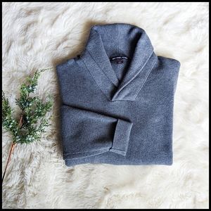 EUC Michael Kors Ribbed Shawl Collar Sweater